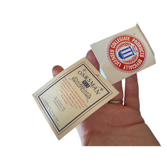 Air Force Academy Colorado Springs Pillow Wool Embroidered Oarsman NEW 12"x12" - Picture 6 of 7